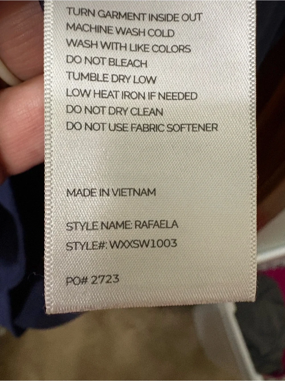 Figs Navy Rafaela Short-Sleeve V-Neck Scrub Top M - Picture 7 of 8